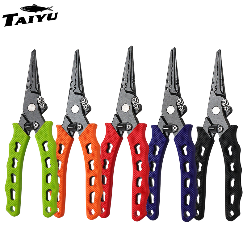 Fishing Hook Stainless Steel - Szczypce wędkarskie TAIYU 5-kolorowe ze stali