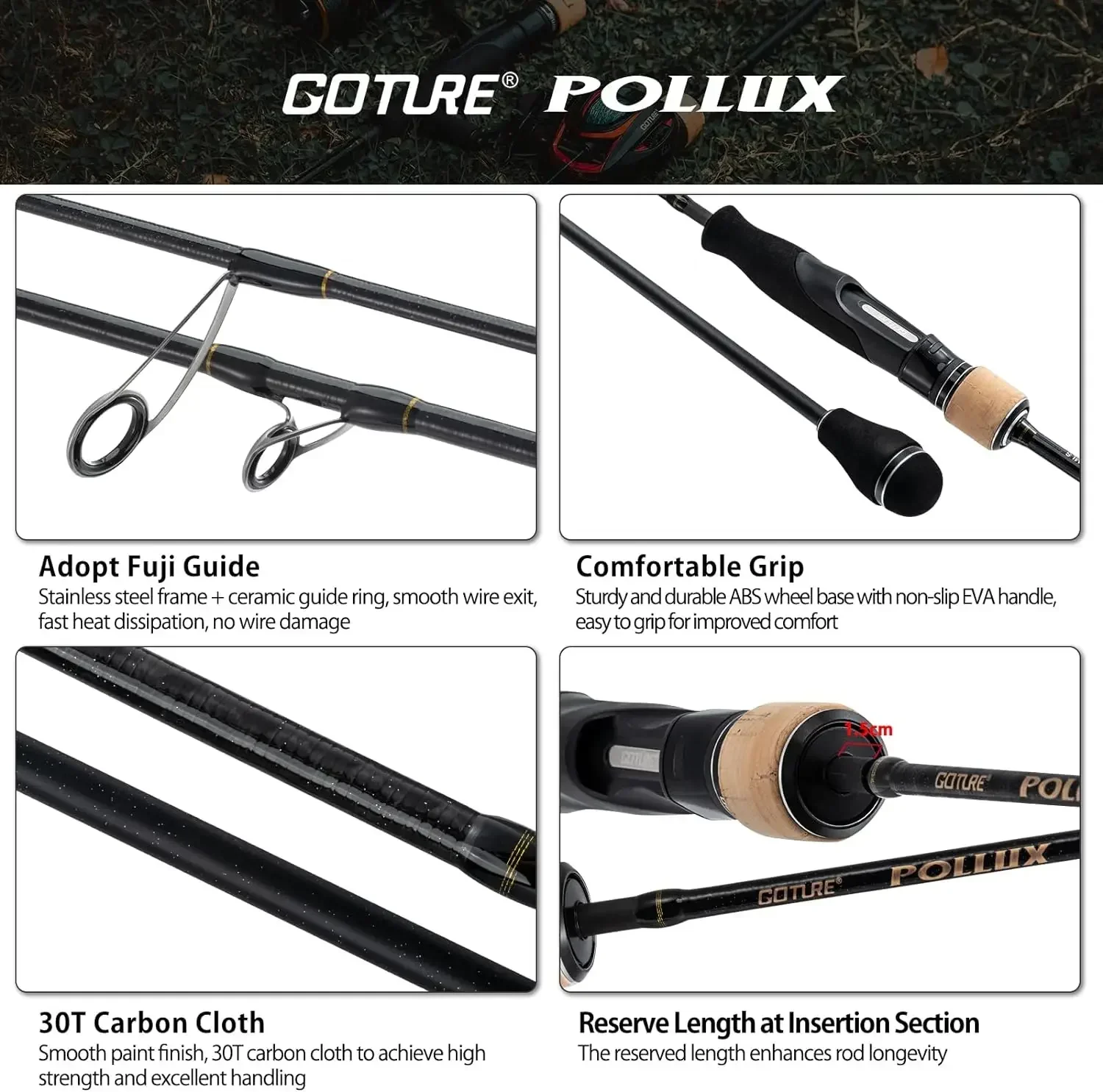 Wędka Goture Pollux 1.83M Slow – Kastking Reel Zephyr recenzja i cena