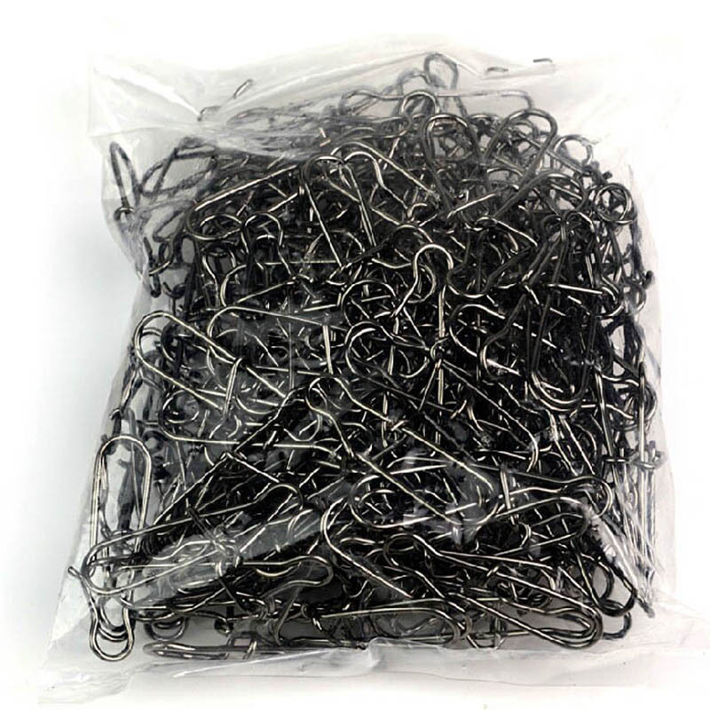 100 szt. Złączki wędkarskie ze – Fishing Hook Stainless Steel recenzja i cena