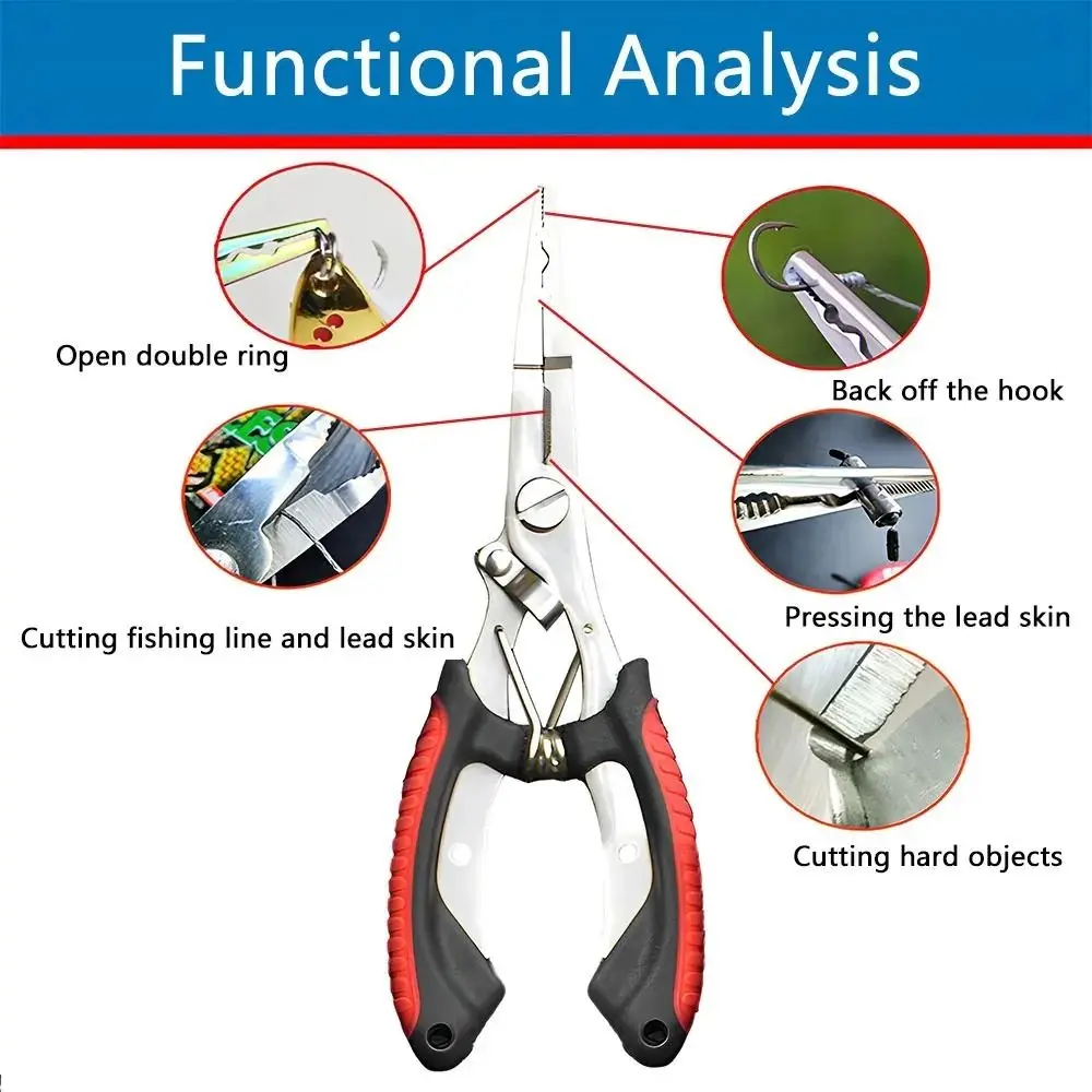 Szczypce wędkarskie ze stali n – Fishing Hook Remover recenzja i cena